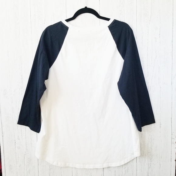 SOLD Torrid Sugar Skull Raglan Baseball Tee Size 2 - Picture 7 of 7